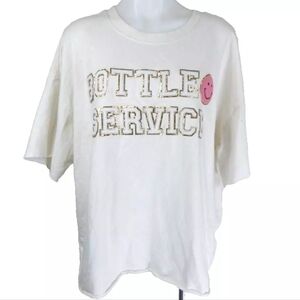 Judith March Bottle Service Patch Tee